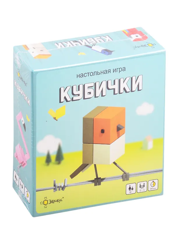 Игра настольная Эврикус Кубички  BG-11039 2827916 — 1