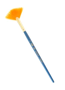 Кисть художественная №6 "Галерея" , синтетика, веерная, короткая ручка, Гамма