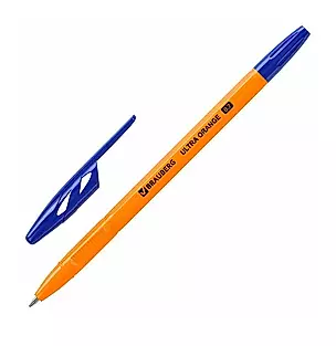 Ручка шариковая Brauberg, Ultra Orange, синяя 0,7 мм — 2937280 — 1
