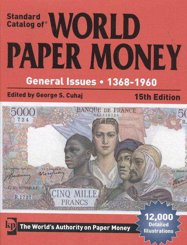 ΠΠ½ΠΈΠ³Π° Standard Catalog of World Paper Money. General Issues 1368-1960 () β 1