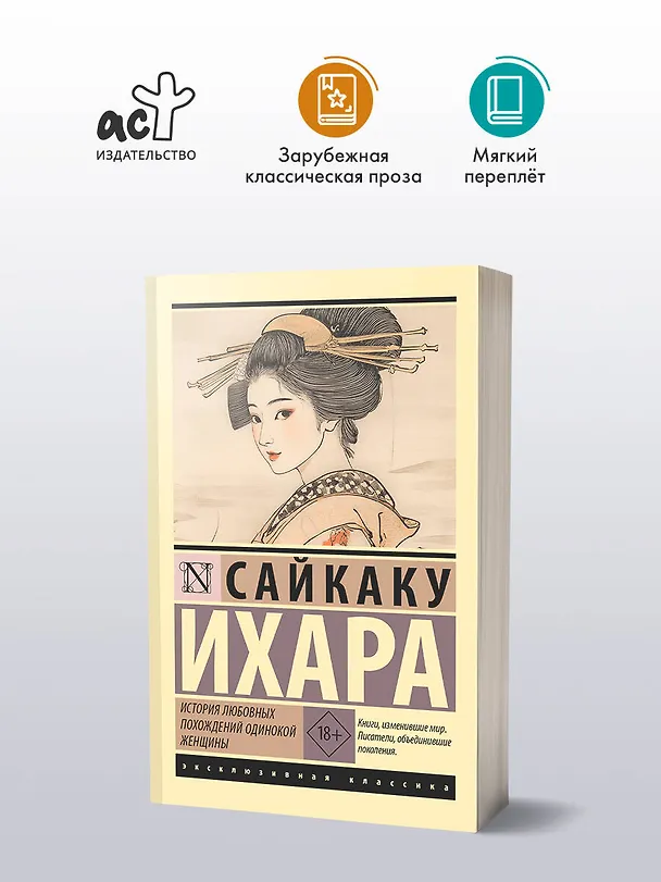 Книга История любовных похождений одинокой женщины (Ихара Сайкаку) — 4