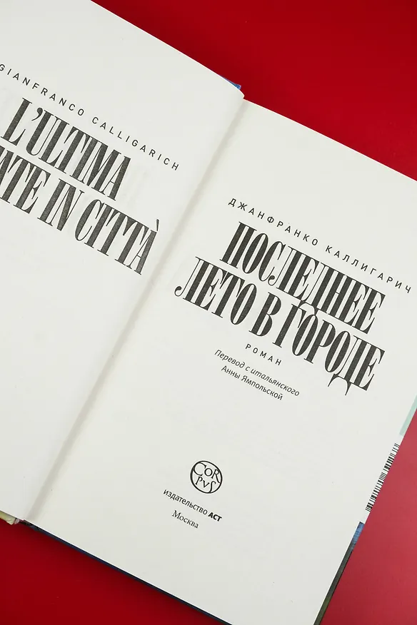 Книга Последнее лето в городе (Джанфранко Каллигарич) — 9