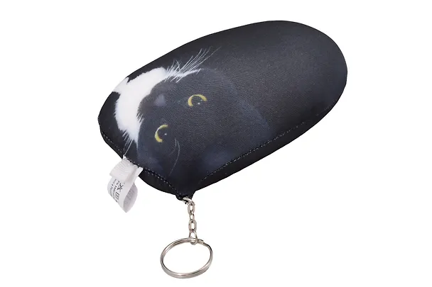 Брелок-антистресс "Кот черный мем", 15см 3117187 — 4