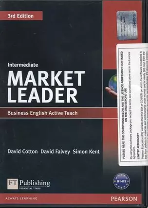 Market Leader. Business English Active Teach. Intermediate. CD-ROM. B1-B2. 3rd Edition — 331203 — 1