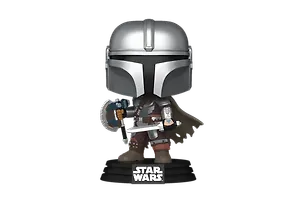 Фигурка Funko POP! Bobble Star Wars M & G S2 Mandalorian (Dual Wield) (844) 90824 3174566