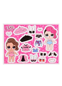Раскраска с магнитной одевашкой. L.O.L. Surprise! Ярче звезд