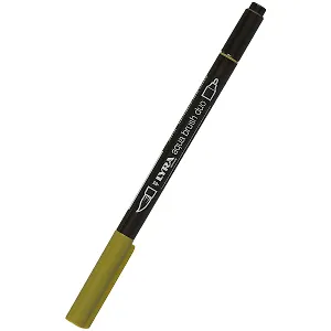Фломастер Aqua Brush Duo двухсторонний, 2мм. Травяной зеленый