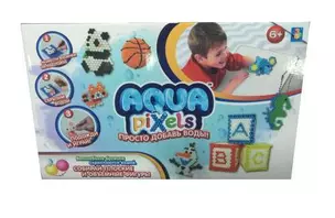 Набор для творчества, 1TOY/Вантой, Aqua pixels, Веселые животные 33*5*20см Т11387 — 340259 — 1