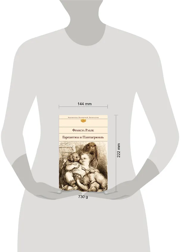 Книга Гаргантюа и Пантагрюэль(нов.оф) (Франсуа Рабле) — 5
