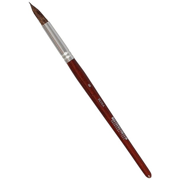 Кисть из волоса белки, круглая, № 8 241755 — 1