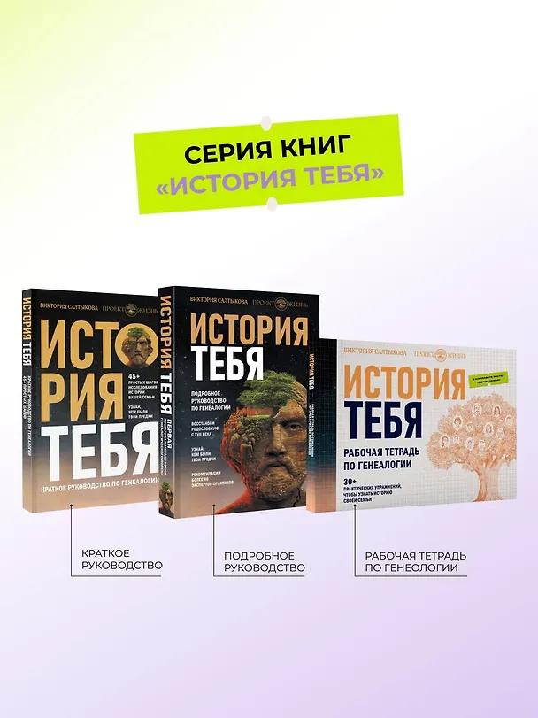 Книга История тебя. Краткое руководство по генеалогии (Виктория Салтыкова) — 10