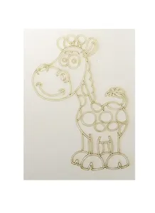 Трафарет Жираф (А5) (479) (упаковка)
