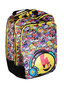 Рюкзак школьный "Smiley" 41*28*17см, уплотнен. лямки, 2 кармана, Proff