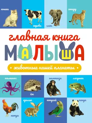 ГЛАВНАЯ КНИГА МАЛЫША. ЖИВОТНЫЕ НАШЕЙ ПЛАНЕТЫ — 2996316 — 1