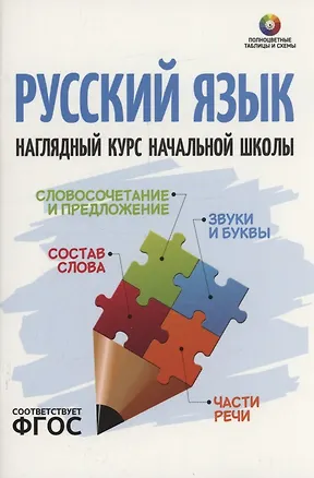 Книга Русский язык. Наглядный курс начальной школы ()