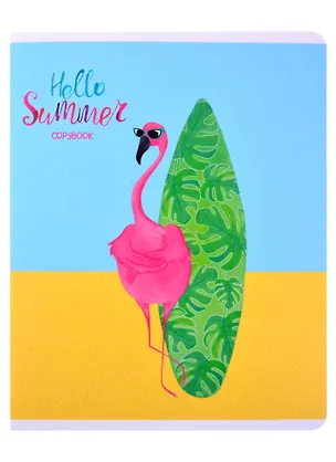 Тетрадь общая «Hello summer» в ассортименте, 48 листов в клетку, A5 - Listoff 2883053