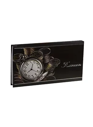 Планинг недат. 64л "ЧАСЫ" карманный, интегр.обл., офсет, тиснение цв.фольгой, Феникс 238011