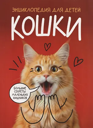 Книга Кошки. Большие секреты маленьких хищников. Энциклопедия для детей (Александра Хворост)
