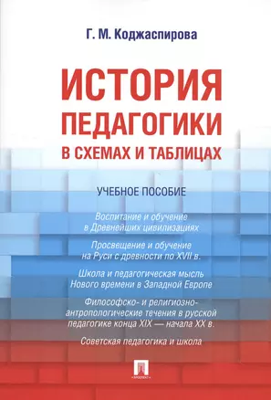 История педагогики в схемах и таблицах. Уч.пос. — 2535070 — 1