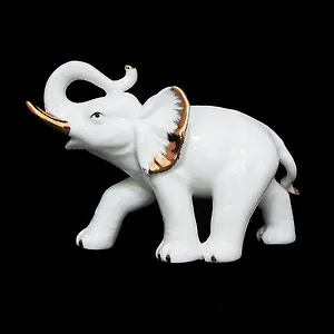 Фигурка фарфоровая Слон, 17х7х11 см (37062)