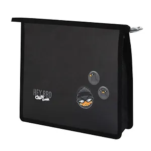 Папка для тетрадей А5 "Крутой утенок" полипропилен, 23.3*20*6.5 см, молния, дно с расширением