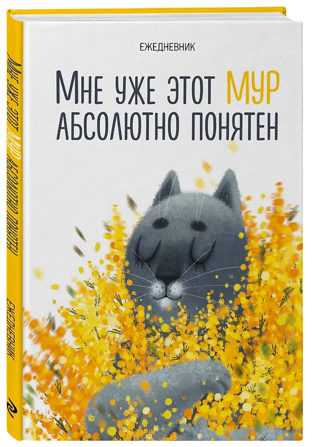 Ежедневник недатированный «Мне уже этот МУР абсолютно понятен» А5, 72 листа, Эксмо 3059219 — 2