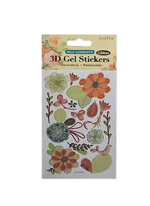 Fun Kingdom Гелевые наклейки 3D (POG-6109A) (упаковка)