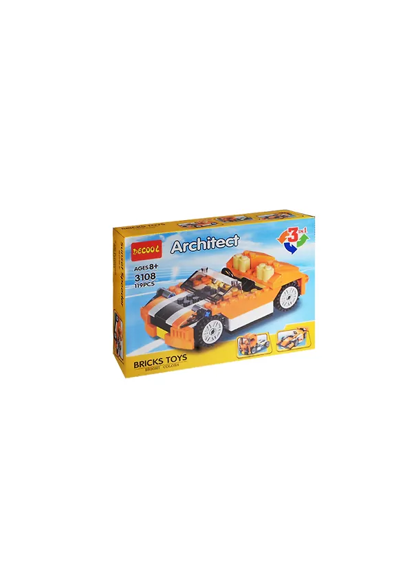 Конструктор Architect 3в1 Sunset Speeder (3108) (11098602) (119 дет.) (8+) (коробка) 2477047 — 1