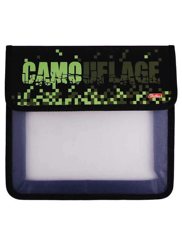 Папка для тетрадей «Camouflage» А5, пластик, на липучке, 1 отделение, Hatber 246368 — 1