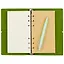 Записная книжка «Ноутбук», салатовый фетр, 96 листов, А6 — 244473 — 3