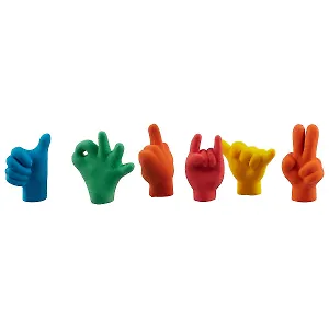 Набор ластиков «Жесты», 6 штук