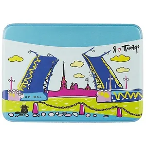 Чехол для карточек горизонтальный СПб Мосты и крепость (ДКГ2018-22)