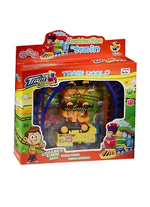 Набор ж/д со строительной техникой (15-01692-MB-555-8)