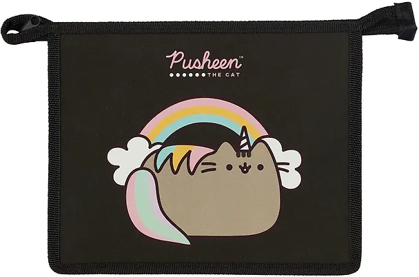 Папка для тетрадей «Pusheen» А5, пластик, на молнии, 1 отделение, Academy Style 3037599 — 4
