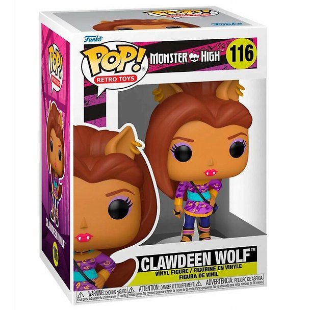Фигурка FUNKO POP Vinyl: Monster High- Clawdeen (FNK67428) 3153909 — 1