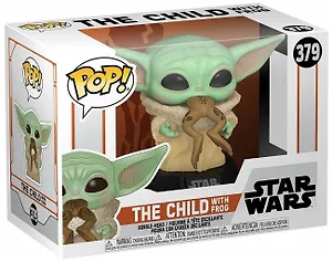 Фигурка Funko POP! Bobble Star Wars Mandalorian The Child w/Frog