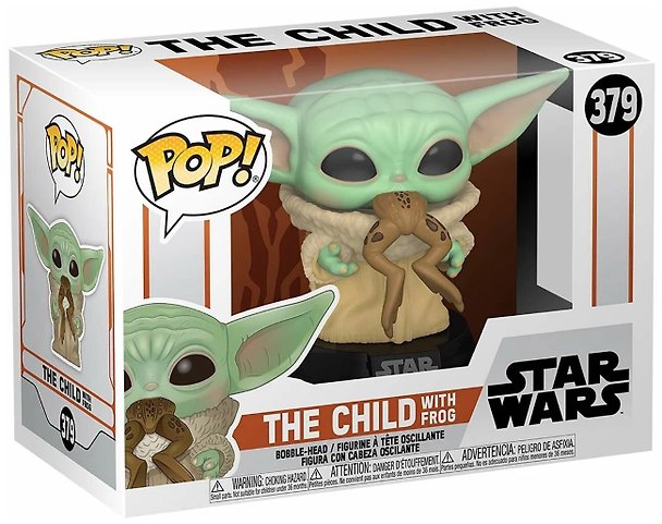Фигурка Funko POP! Bobble Star Wars Mandalorian The Child w/Frog 2979413 — 1