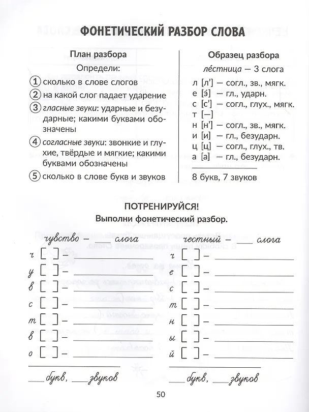 Книга Все правила русского языка с наглядными примерами, контрольными и тренировочными упражнениями. 1-4 классы (Ирина Стронская) — 3