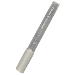 Маркер акриловый "Сонет" 2мм, серебро, Сонет