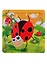 Развивающая рамка Божья коровка, дерево, 15х15 см XSY-040 — 2691922 — 1