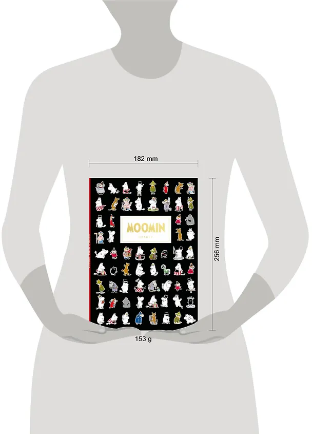 Блокнот-планер. Муми-тролли (формат А4, на скобе, черный) 2840687 — 3
