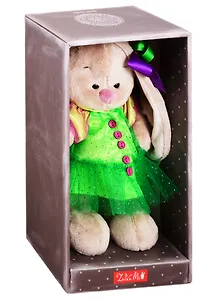 Игрушка мягкая Budi Basa, Зайка Ми Лаймовый изумруд (малый) StS-420