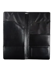 Трэвел-обложка 110*240 мм кожзам, подар.упак, черная, Pierre Cardin