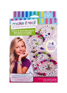 Набор для творчества ТМ Make It Real Мэйк Ит Риал Набор для создания бижутерии Модные браслеты