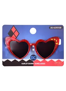 Детские солнцезащитные очки «Харли Квинн» . 100% защита от ультрафиолета UV400. Ударопрочные линзы. Soft-touch пластик.