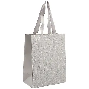 Подарочный пакет «Серебряное сияние», А5
