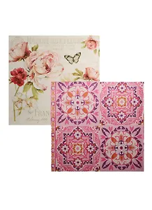 Набор салфеток для декупажа Цветочный рынок (FLEU/13309316) (2шт) (упаковка) (Froggy Art)