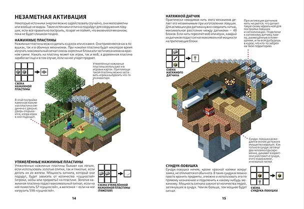 Книга Minecraft Первое знакомство Красный камень () — 3