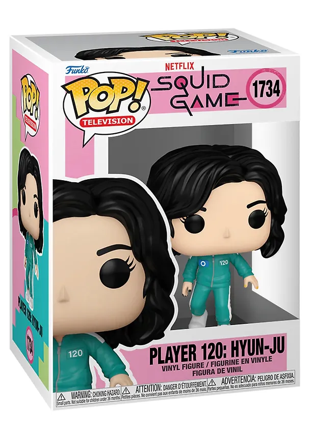 Фигурка Funko POP! TV Squid Game S3 Player 120 Hyun-Ju (1734) (Fun79732) 3127461 — 2