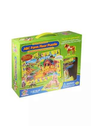 Макси-паззл ABC Farm Floor Puzzle (11052102) (3+) (чемоданчик) — 2483264 — 1